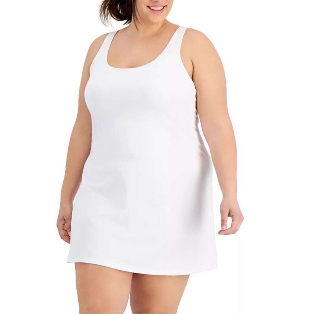 New! White Ideology Performance Tennis or Pickleball Dress, Size 2X